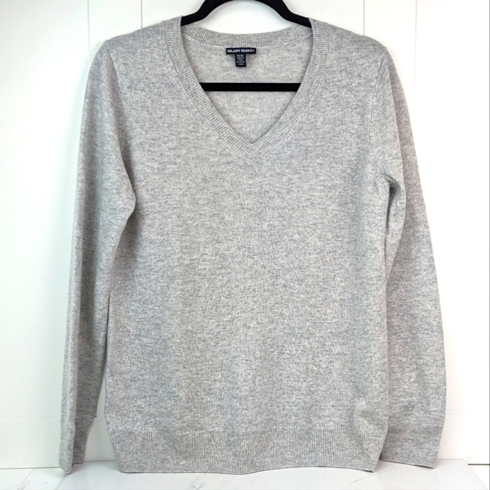 100% Cashmere Sweater Hilary Radley Sz M